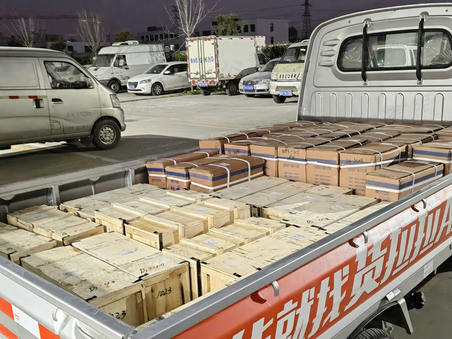 發(fā)貨現場(chǎng)